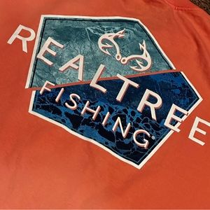 Reeltree Fishing Men’s Coral XL T-Shirt NWT Fathers Day, Christmas, Birthday